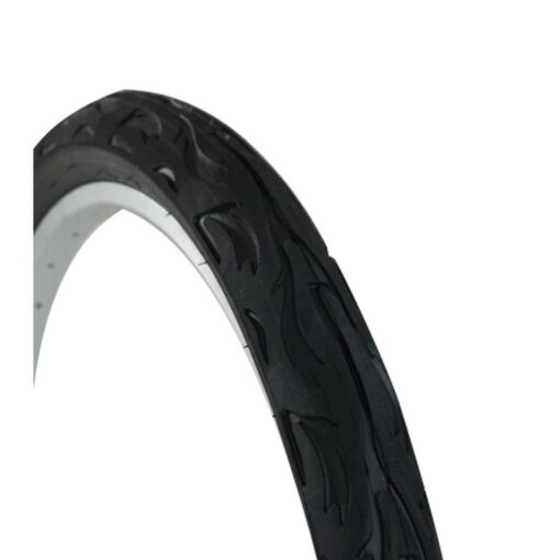 Pneu Bicicleta Kenda Flame Aro 26x2.125 Slick + 2 Câmeras